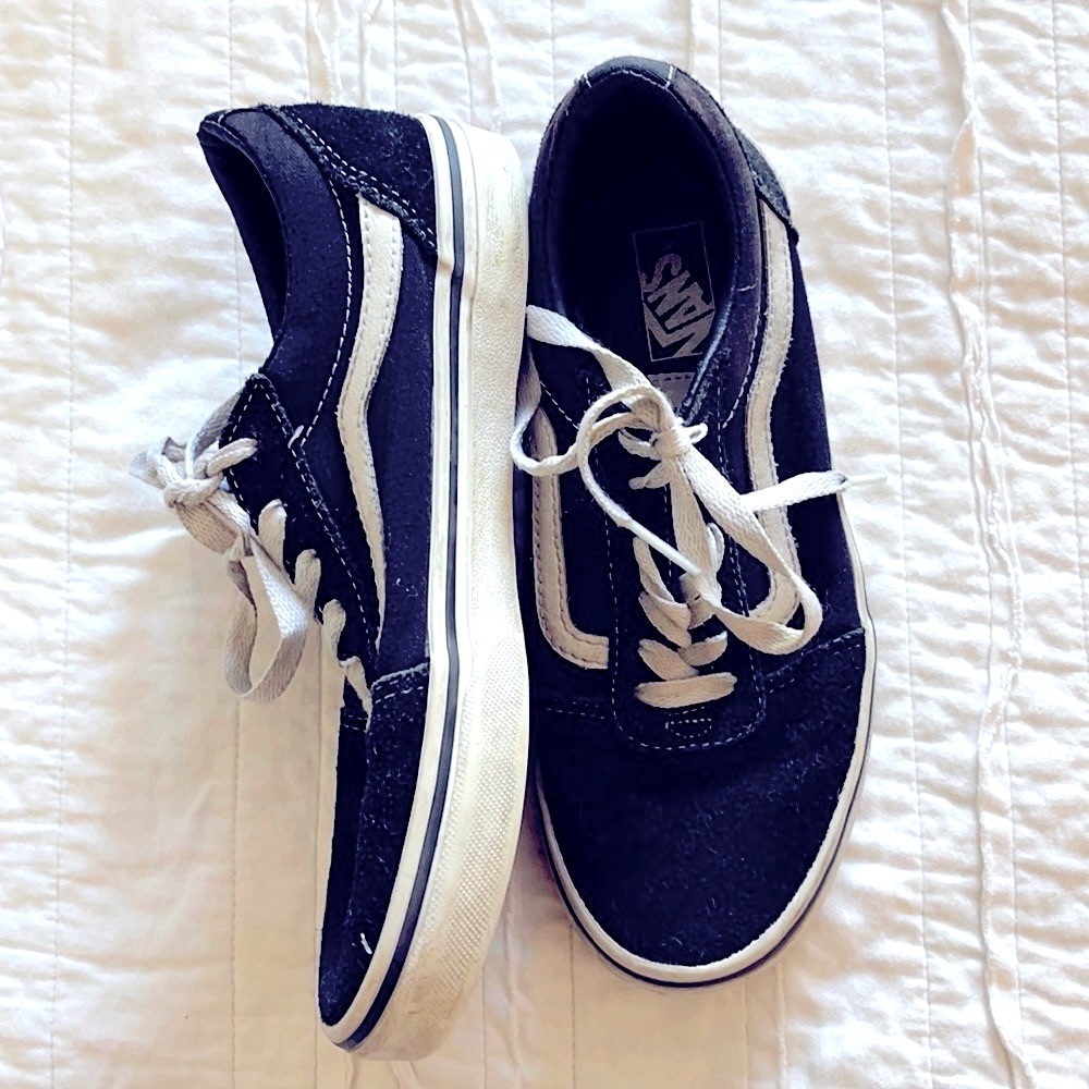 Black and white style vans!